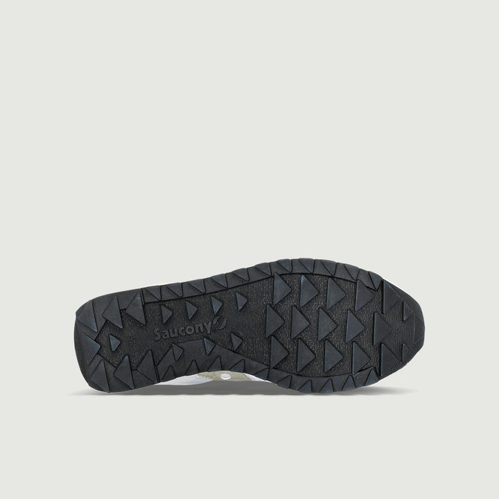 SNEAKER JAZZ TRIPLE GRIGIO CHIARO E ORO