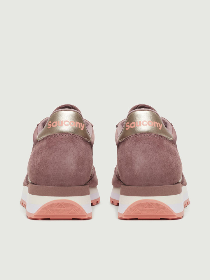 SNEAKER JAZZ TRIPLE MARRONE E METALIZZATO