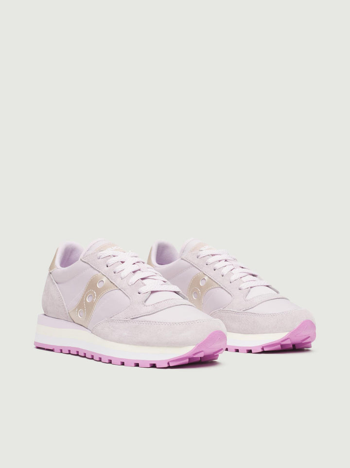 SNEAKER JAZZ TRIPLE ROSA ORCHIDEA E METALLIZZATO