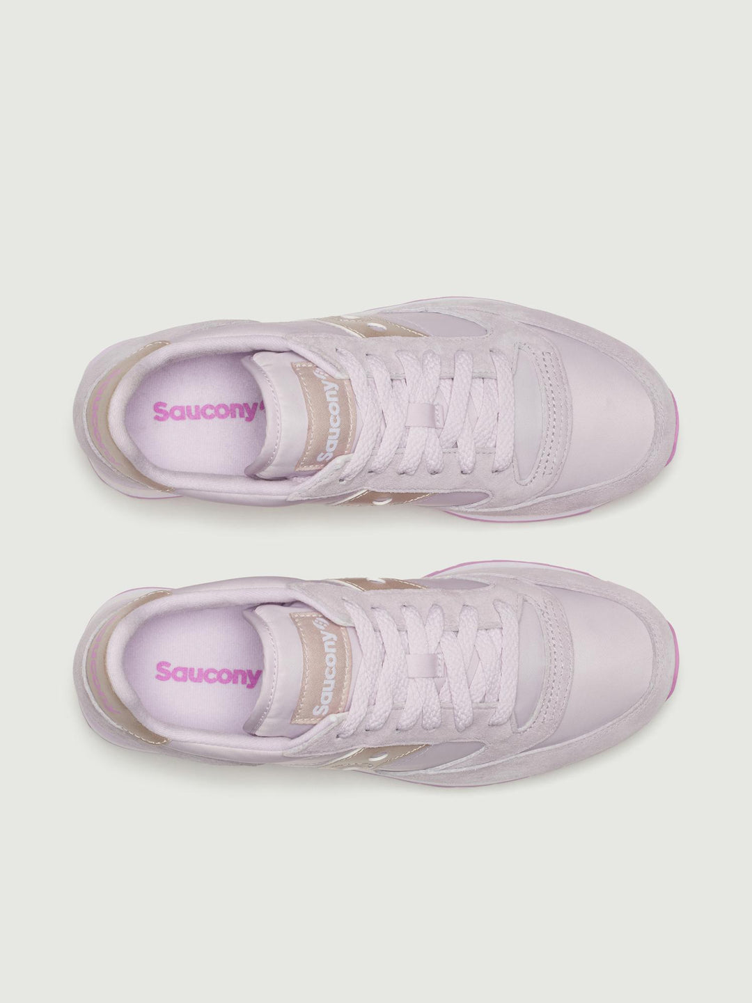 SNEAKER JAZZ TRIPLE ROSA ORCHIDEA E METALLIZZATO