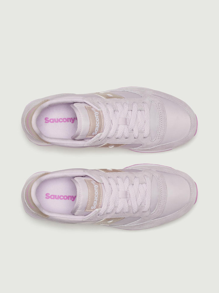 SNEAKER JAZZ TRIPLE ROSA ORCHIDEA E METALLIZZATO