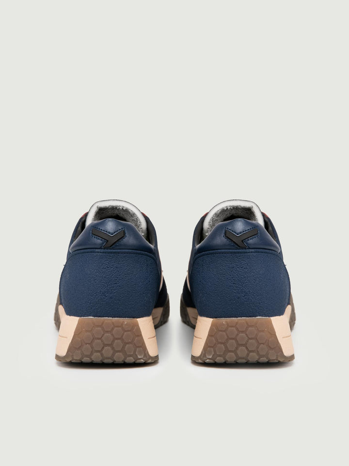 SNEAKER KM 9775 NAVY BORDEAUX