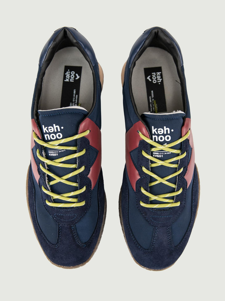 SNEAKER KM 9775 NAVY BORDEAUX