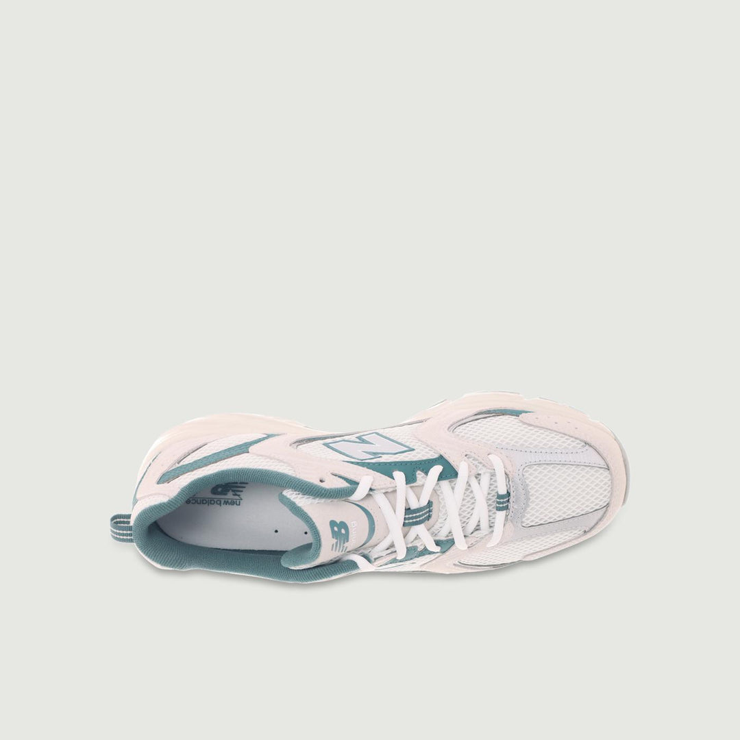 SNEAKER NEW BALANCE 530 BIANCO E VERDE