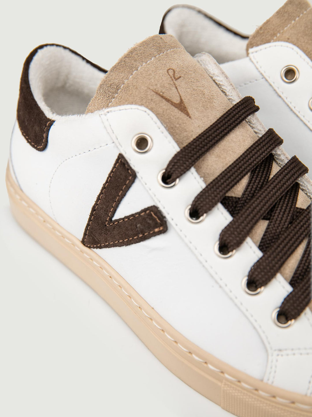 SNEAKER OLYMPIC DETTAGLI MORO