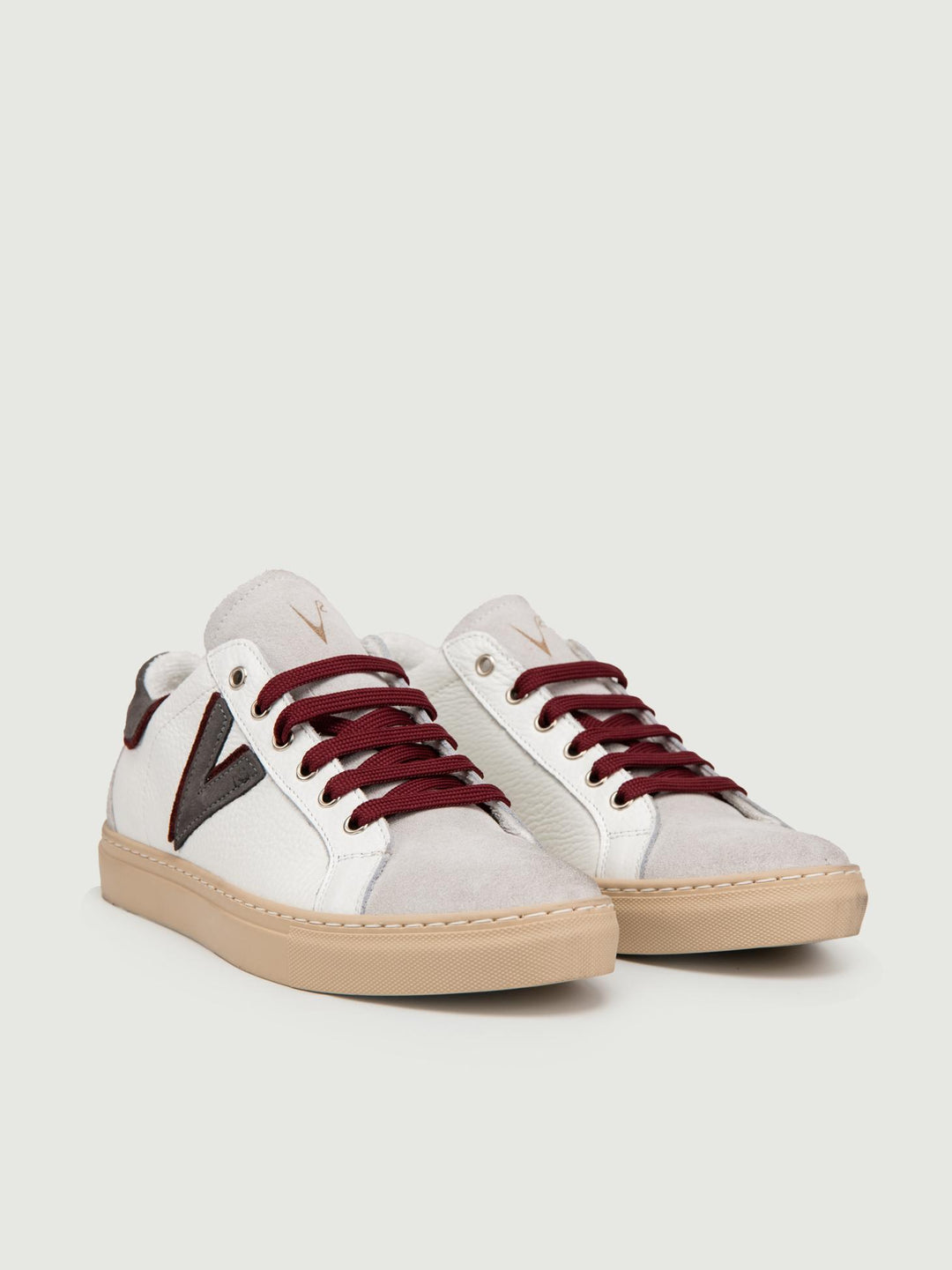 SNEAKER OLYMPIC GRIGIO BORDEAUX