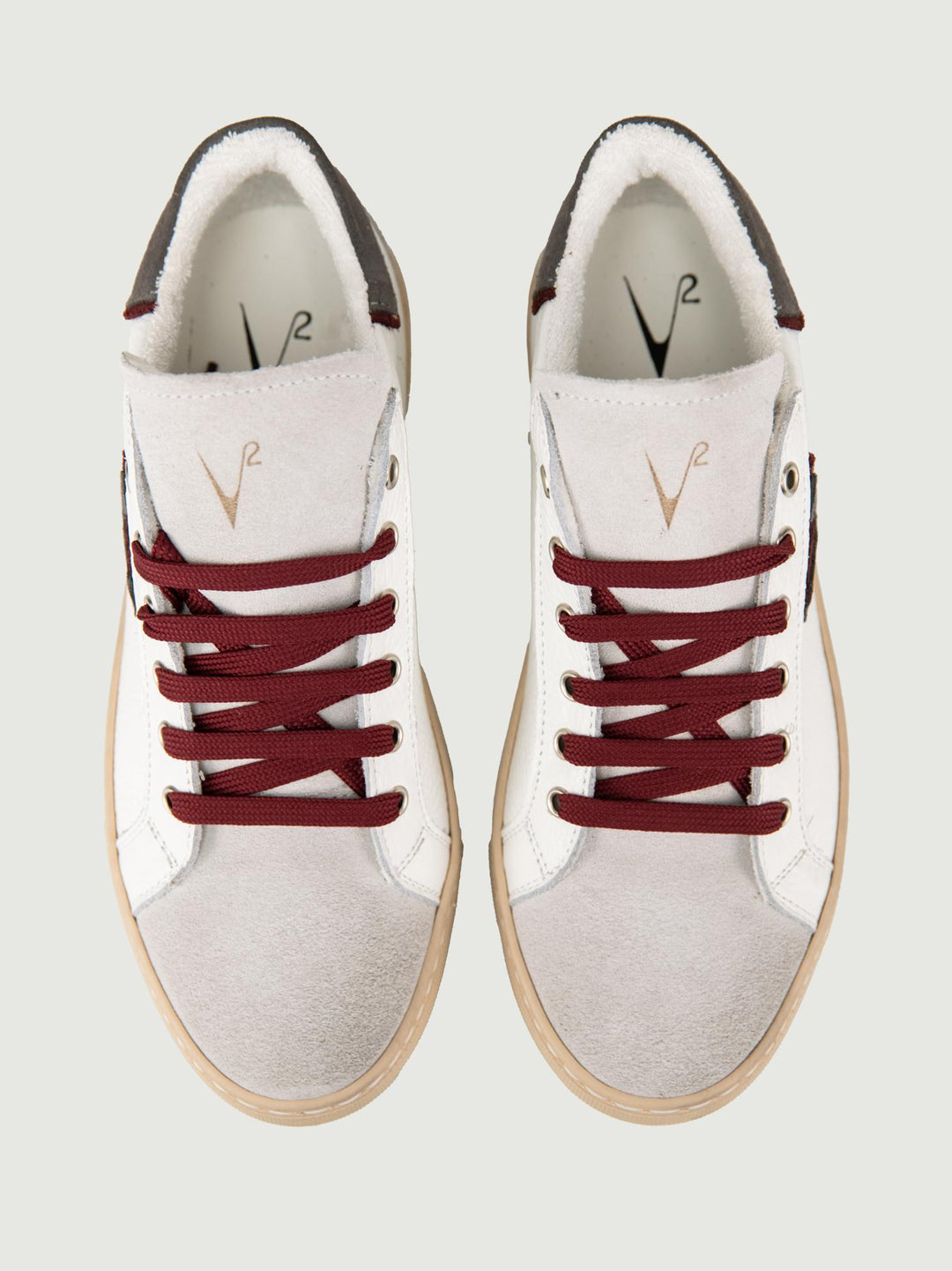 SNEAKER OLYMPIC GRIGIO BORDEAUX