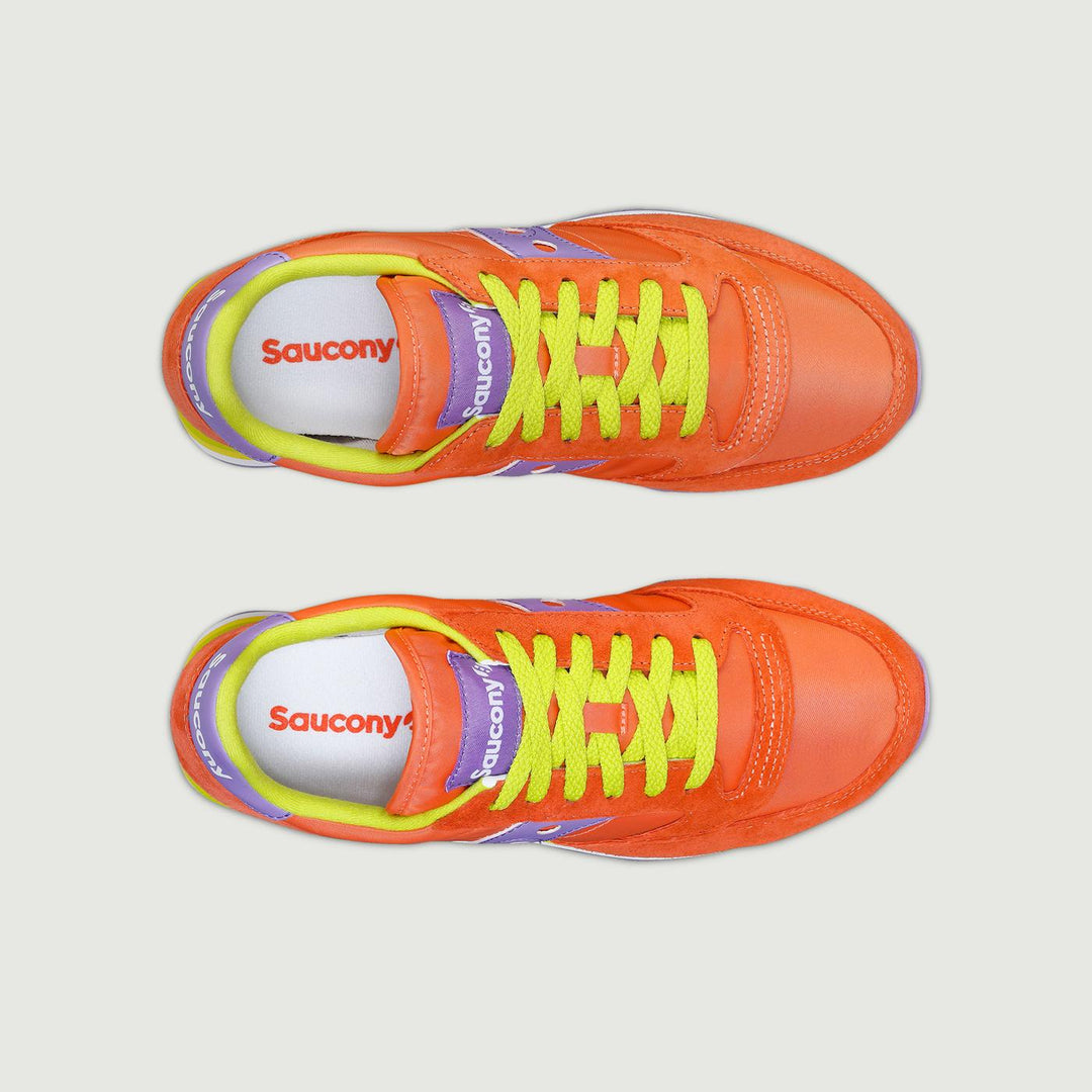 SNEAKER SAUCONY JAZZ TRIPLE ARANCIO E LILLA