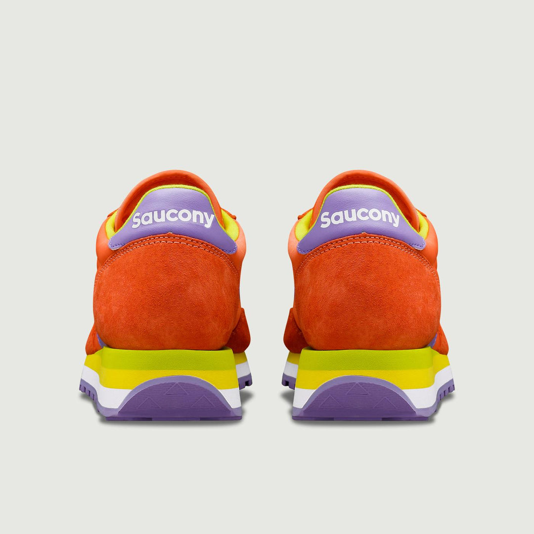 SNEAKER SAUCONY JAZZ TRIPLE ARANCIO E LILLA