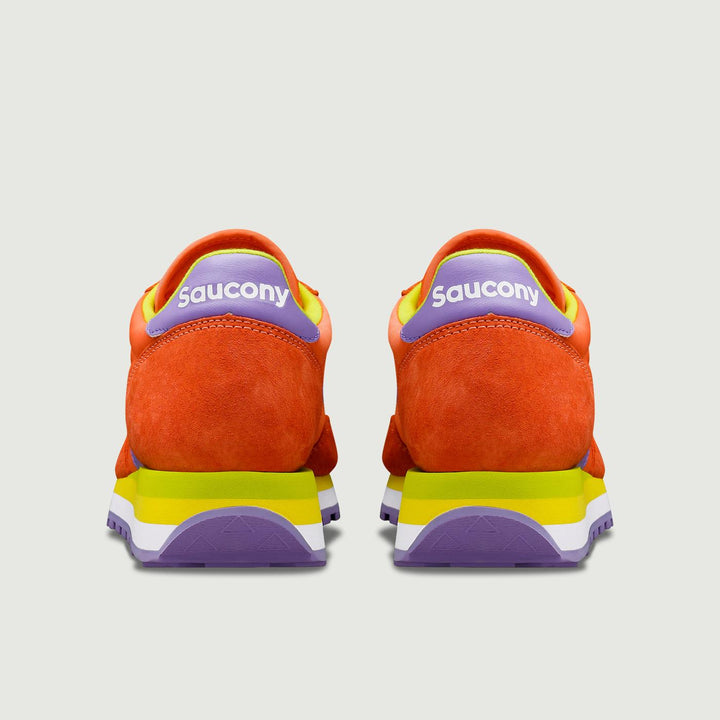 SNEAKER SAUCONY JAZZ TRIPLE ARANCIO E LILLA