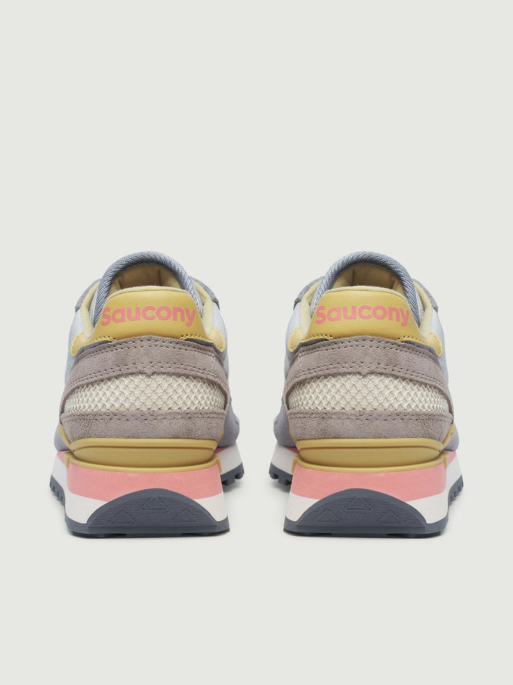SNEAKER SAUCONY SHADOW ORIGINAL GRIGIO E ROSA