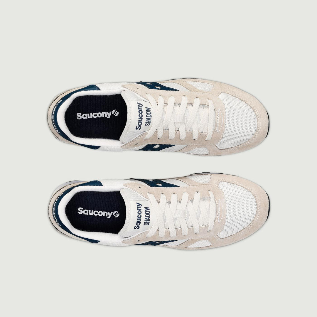 SNEAKER SHADOW ORIGINAL BIANCO E BLU NAVY