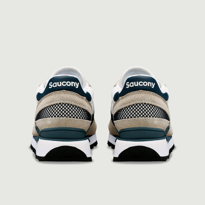 SNEAKER SHADOW ORIGINAL BIANCO E BLU NAVY