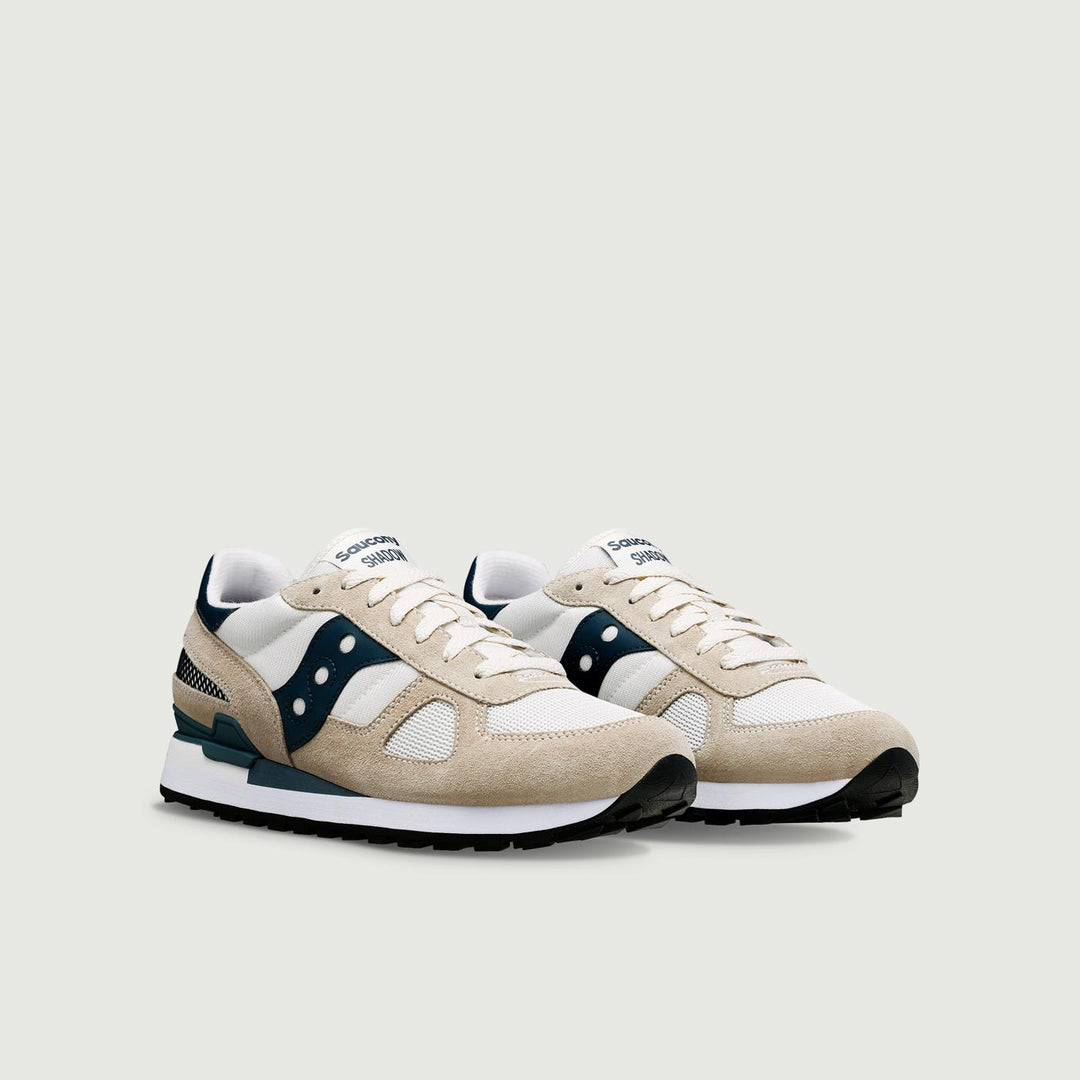 SNEAKER SHADOW ORIGINAL BIANCO E BLU NAVY