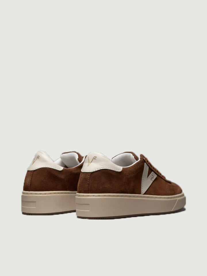 SNEAKER SUEDE IN CAMOSCIO MORO