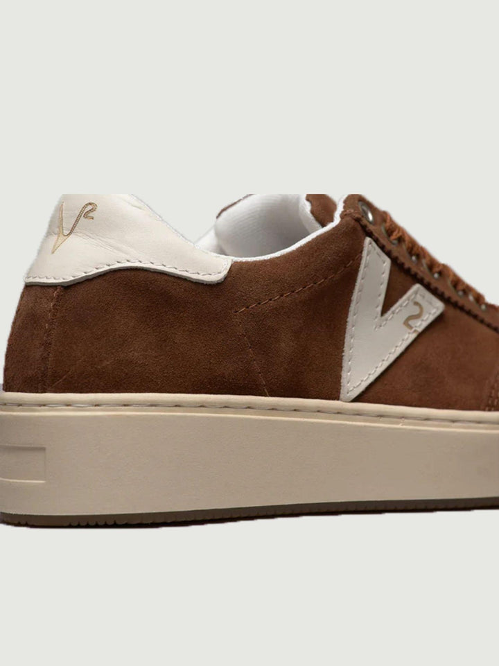 SNEAKER SUEDE IN CAMOSCIO MORO