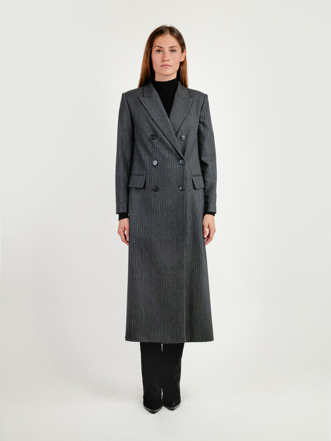 SPOLVERINO DOPPIOPETTO GESSATO ANTRACITE