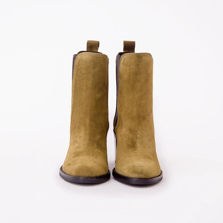 STIVALETTO BEATLES IN CAMOSCIO