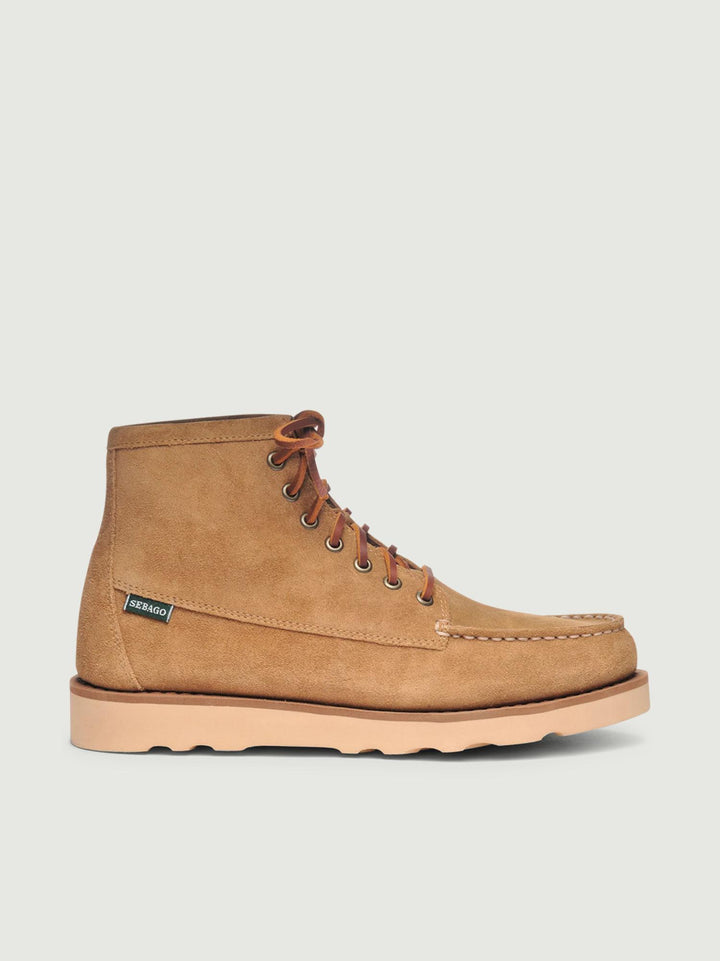 STIVALETTO TALA MID SUEDE CAMEL