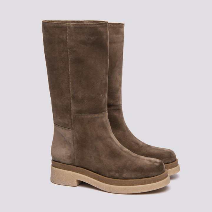 STIVALE BASSO IN CAMOSCIO