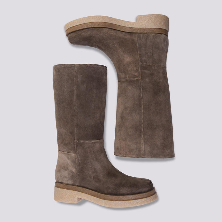 STIVALE BASSO IN CAMOSCIO