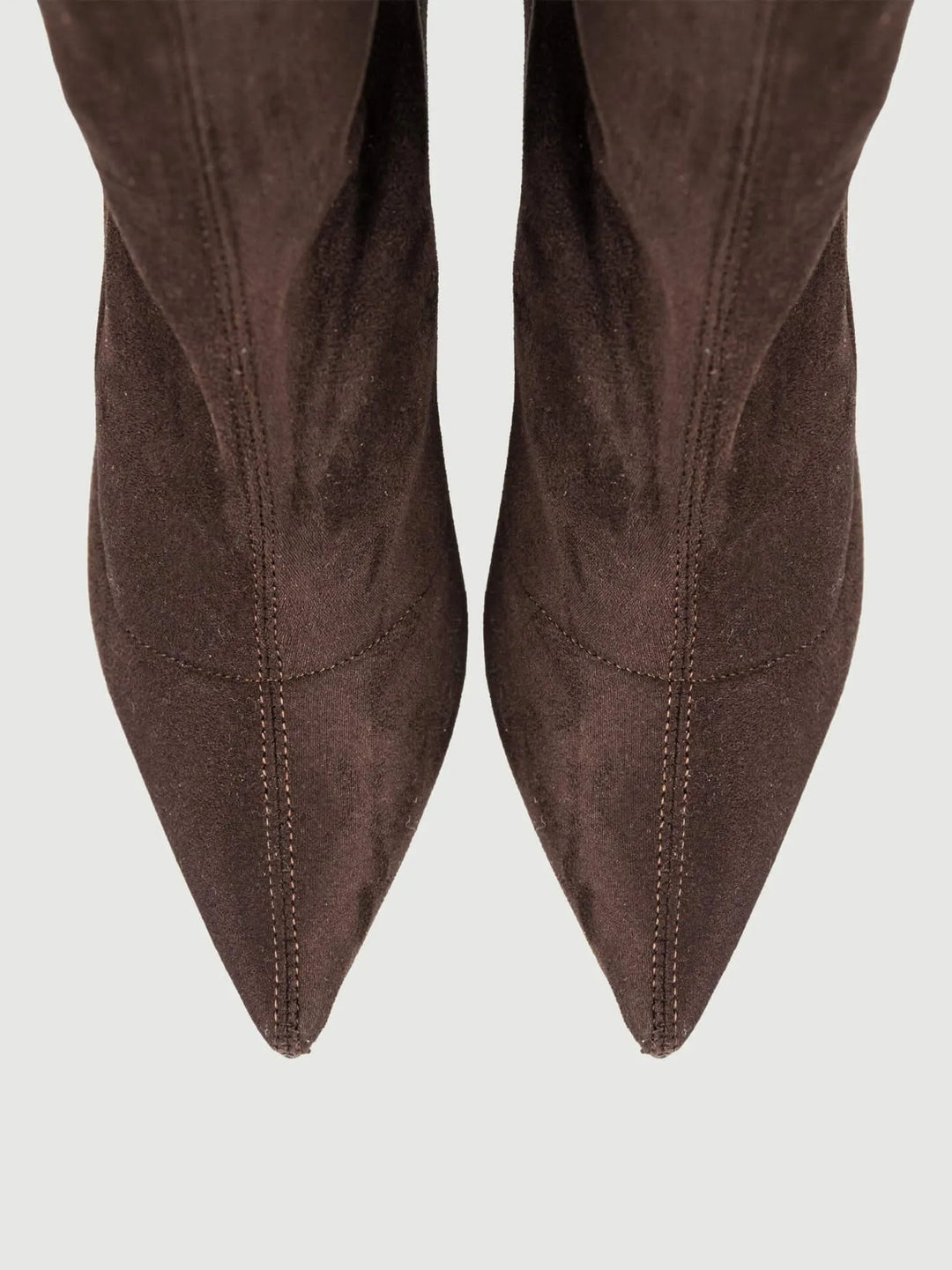 STIVALE CUISSARD IN CAMOSCIO ELASTICIZZATO TESTA MORO