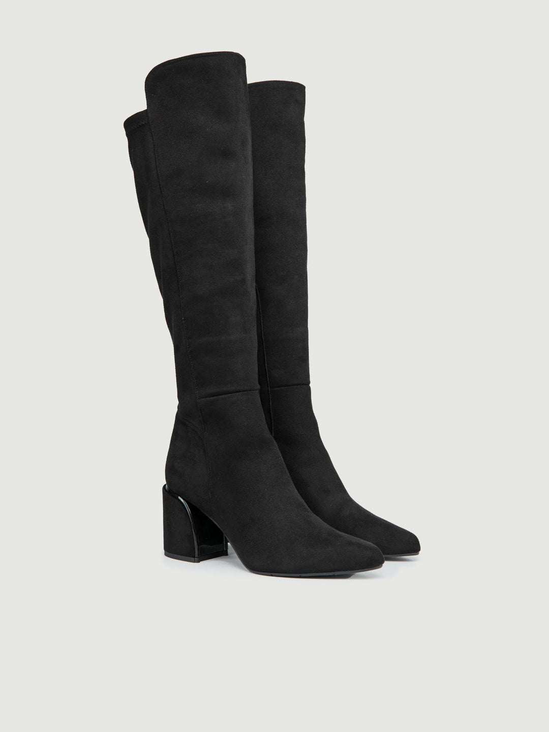 STIVALE IN ALCANTARA NERO