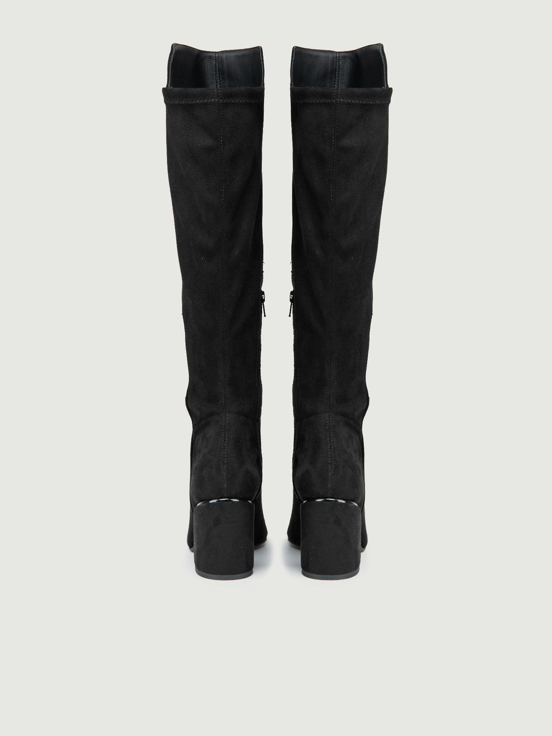 STIVALE IN ALCANTARA NERO