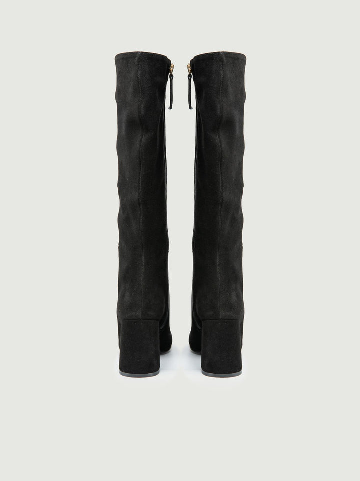 STIVALE IN CAMOSCIO NERO
