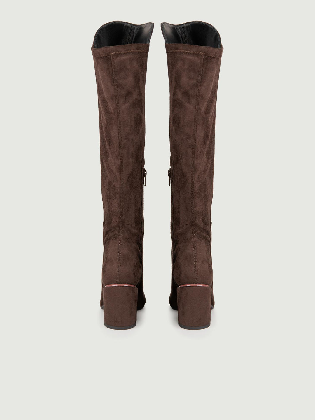 STIVALE SCAMOSCIATO MARRONE