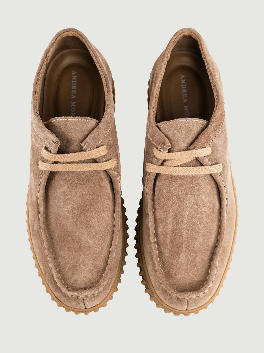 STRINGATA SCAMOSCIATA TAUPE CON CARRARMATO