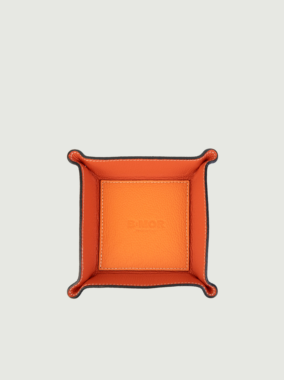 SVUOTATASCHE IN PELLE ARANCIONE