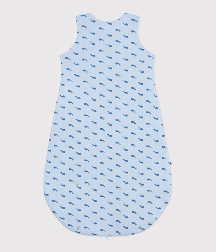 Sacco nanna in cotone con balena stampata neonato tog 2