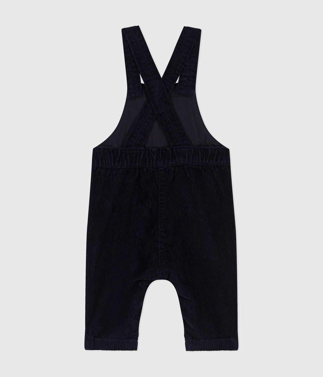 Salopette in velluto neonato NAVY