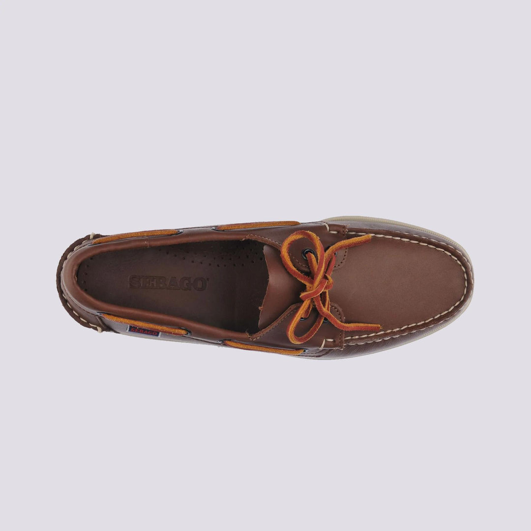 Scarpa da barca a vela Dockside Portland Marrone
