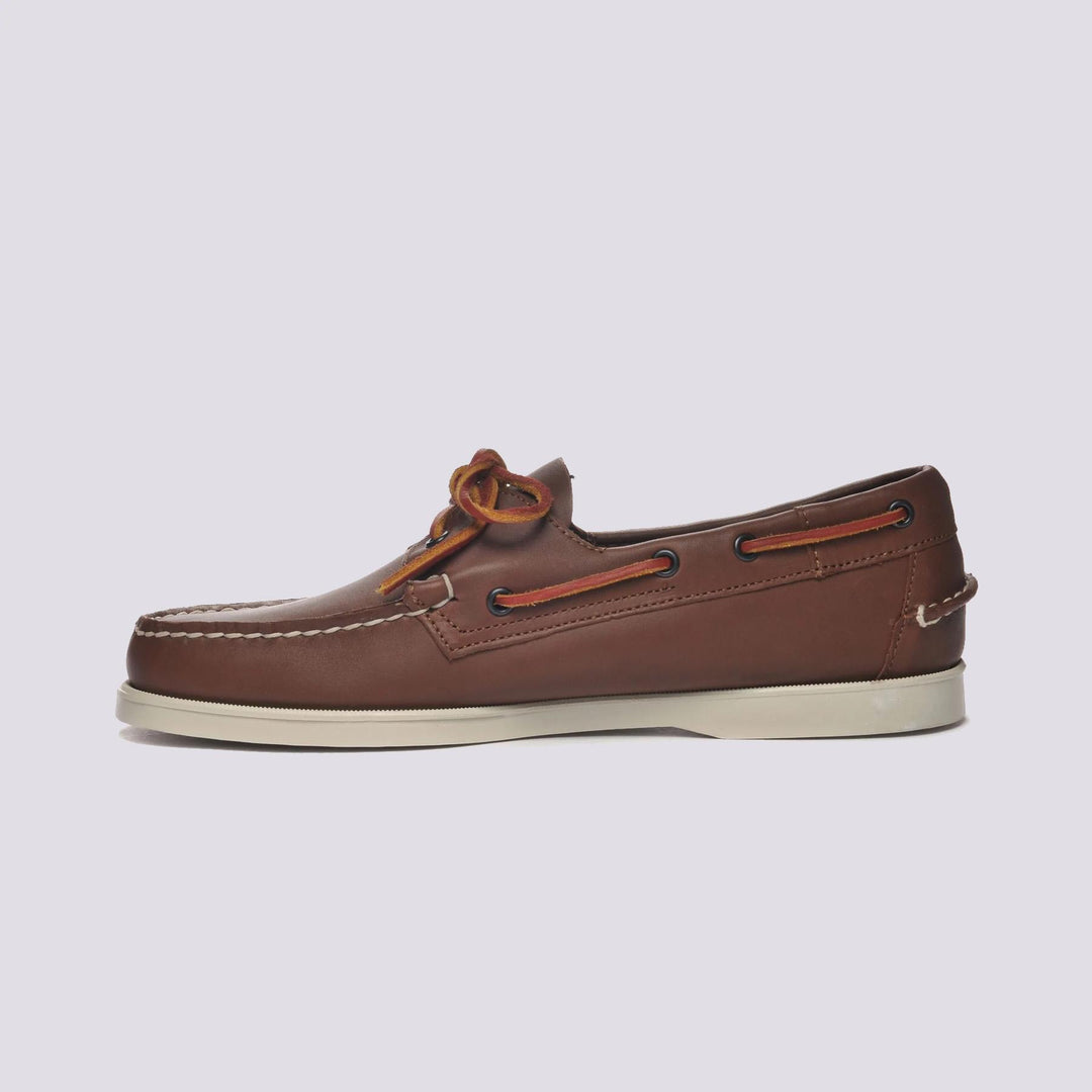 Scarpa da barca a vela Dockside Portland Marrone