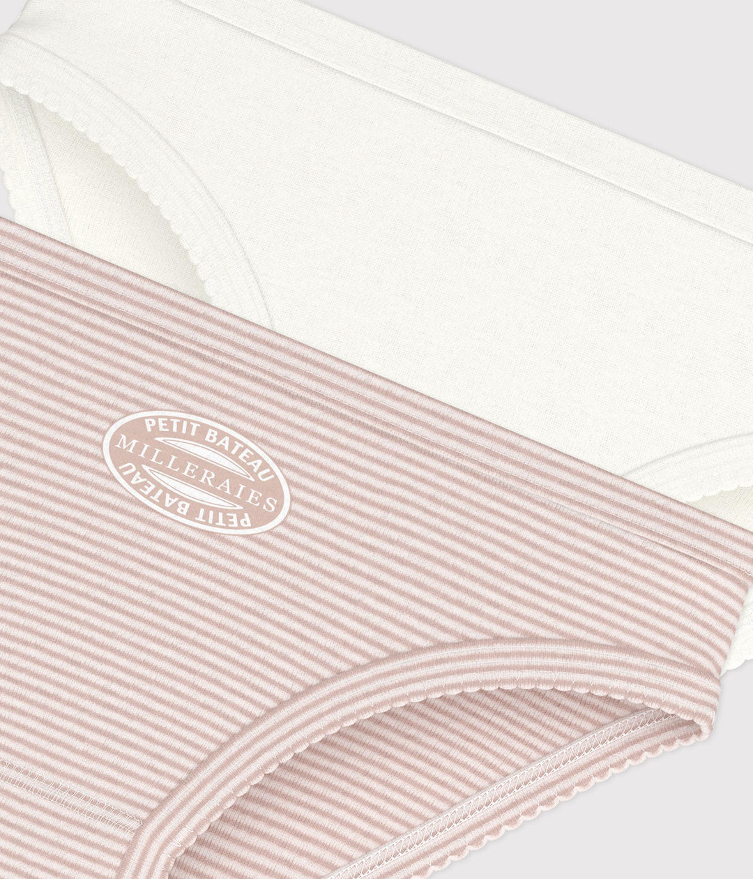 Set di 2 slip in cotone bambino.
