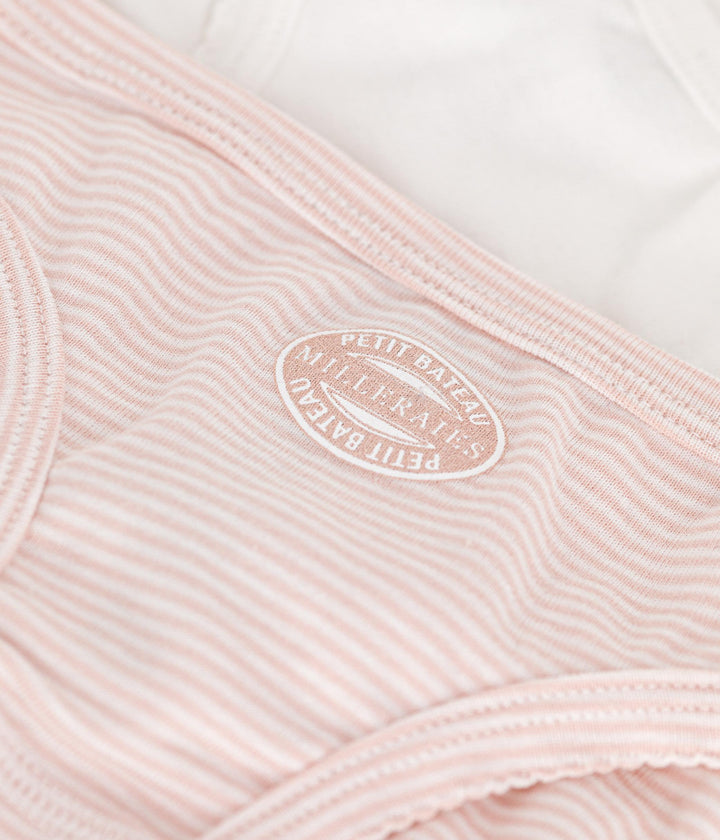 Set di 2 slip in cotone bambino.
