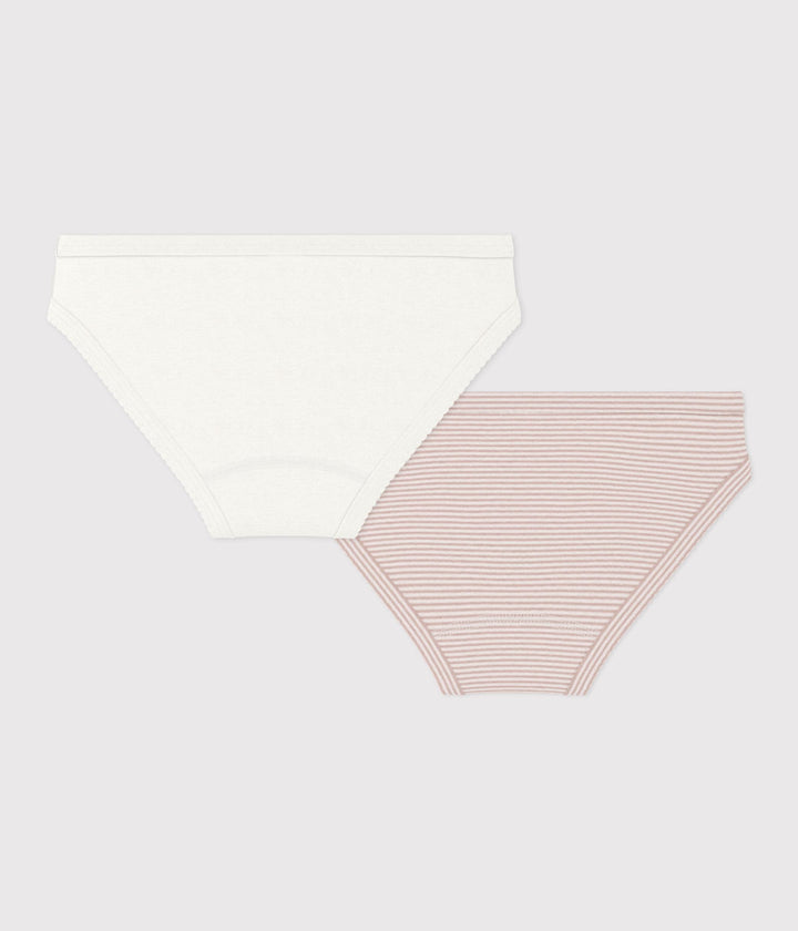 Set di 2 slip in cotone bambino.