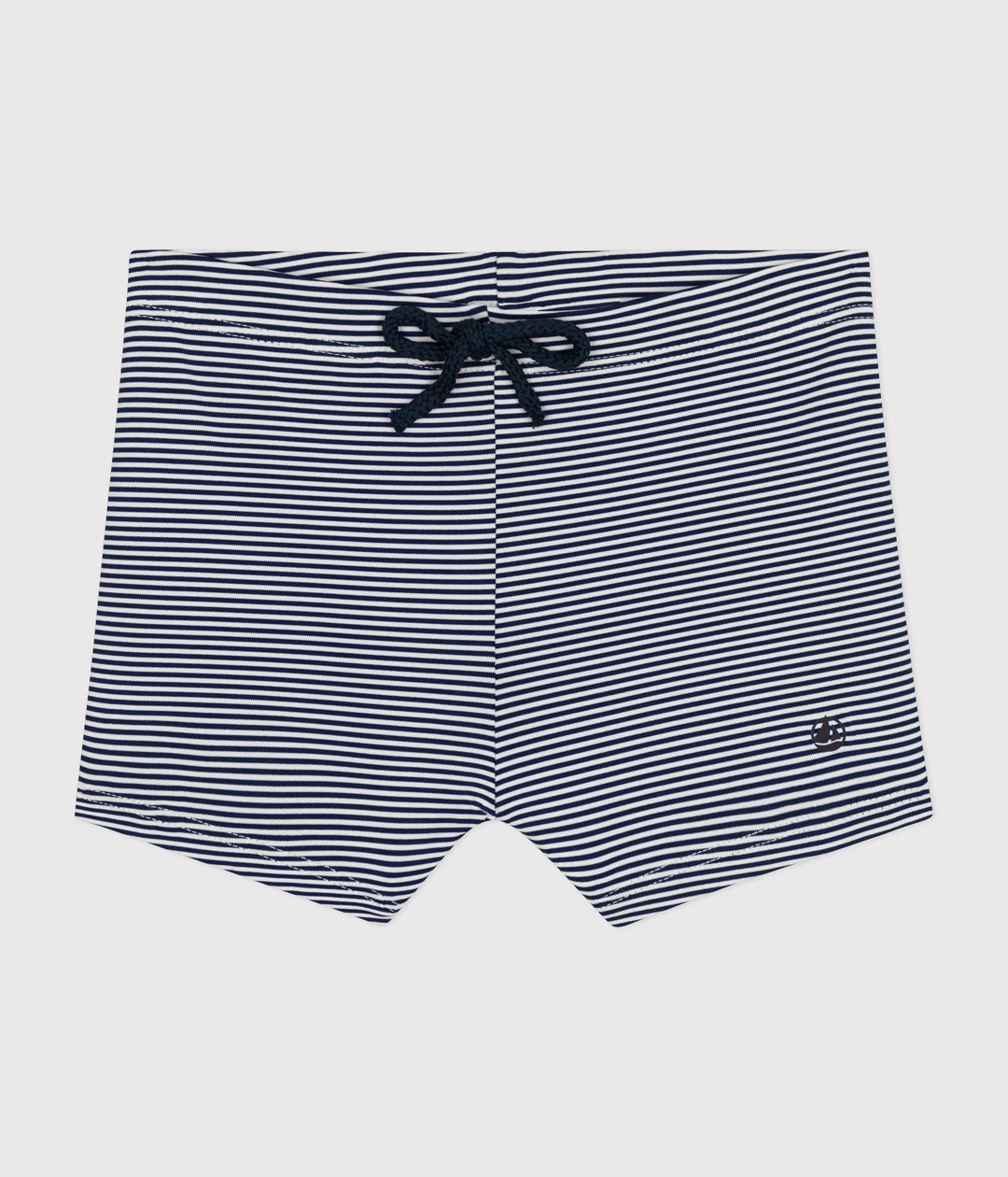 Shorts da bagno bebè millerighe blu
