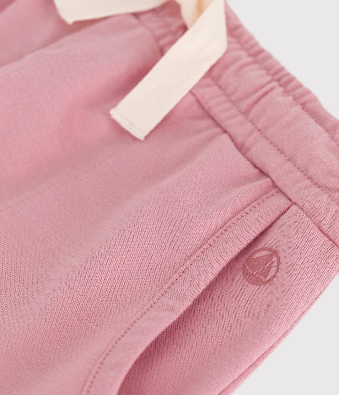 Shorts in cotone tinta unita bambina