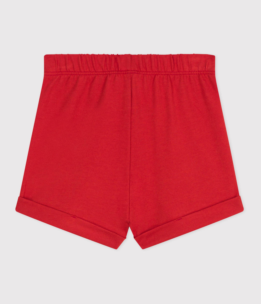 Shorts in cotone tinta unita neonato