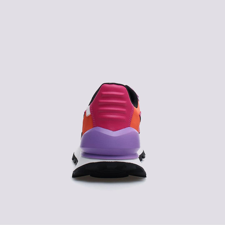 Sneaker Qwark in suede e tessuto tecnico