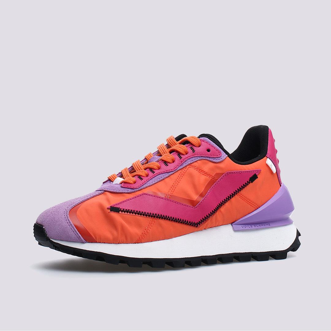 Sneaker Qwark in suede e tessuto tecnico