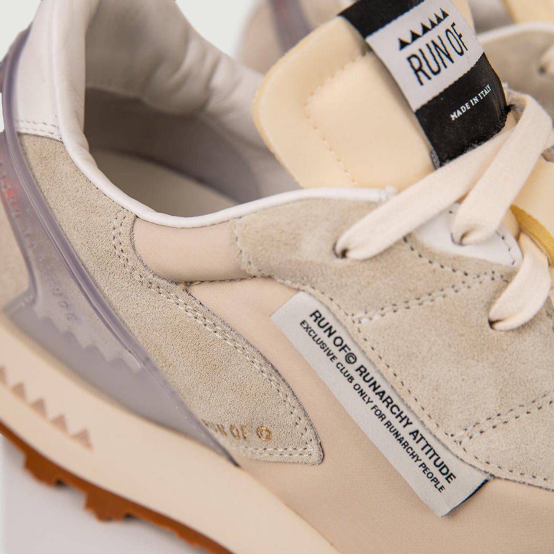Sneaker RUN OF Beige Bodrum