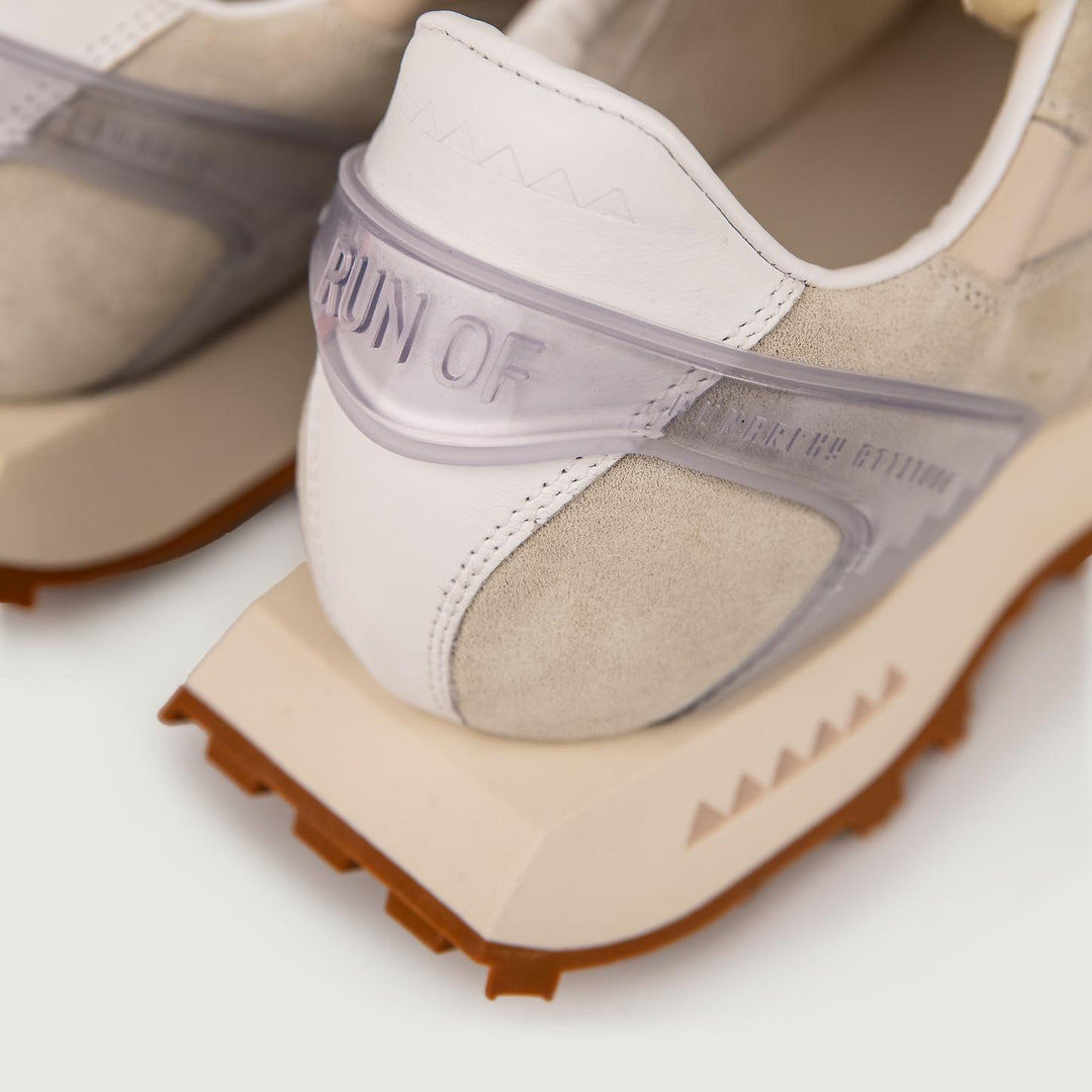 Sneaker RUN OF Beige Bodrum