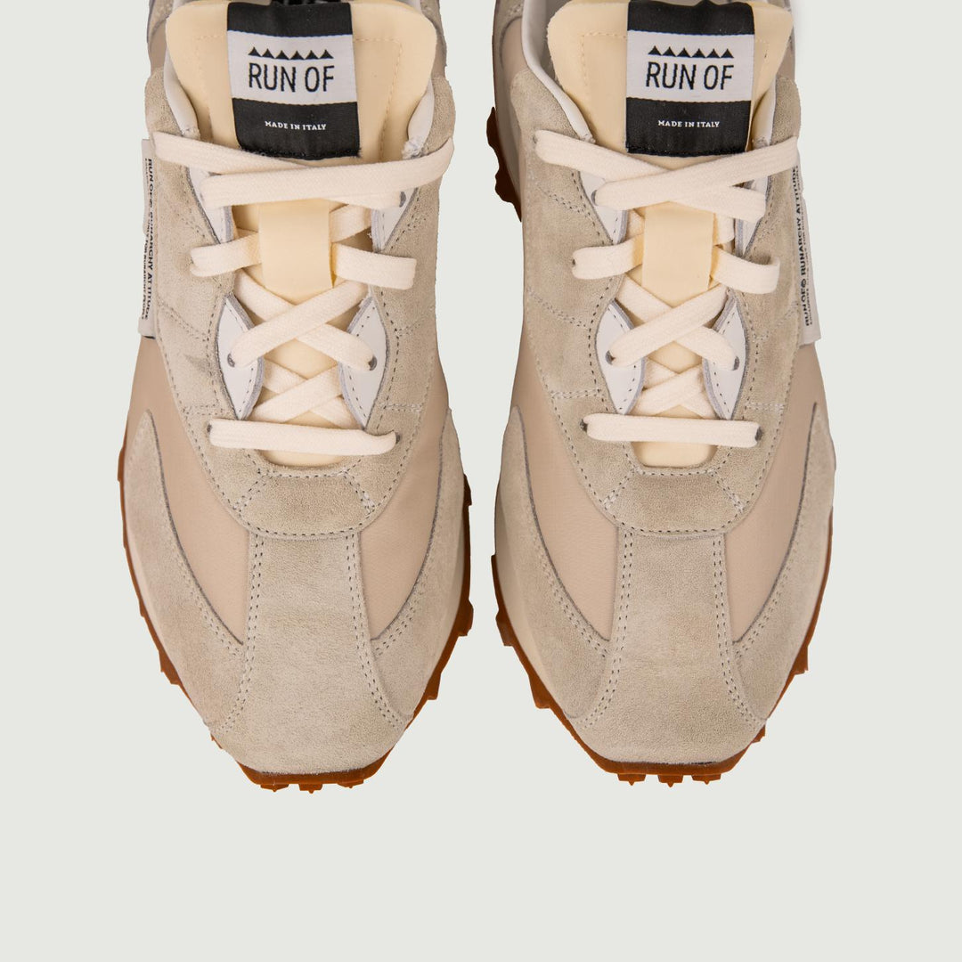 Sneaker RUN OF Beige Bodrum