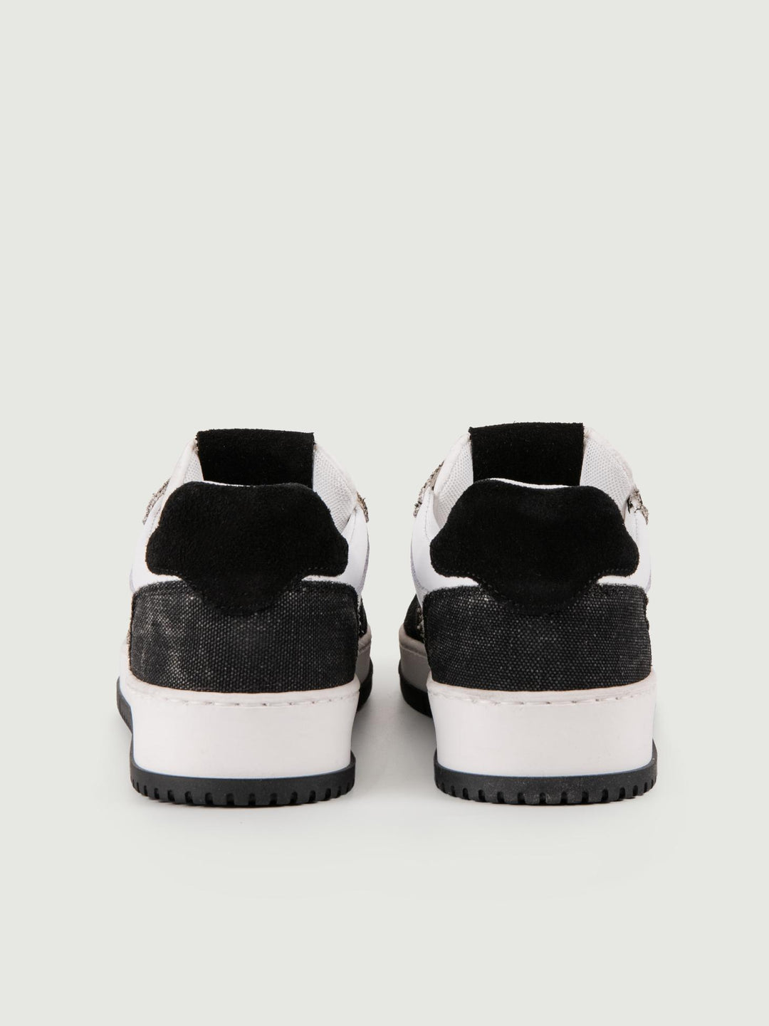 Sneakers COLLEGE VINTAGE nere e bianche