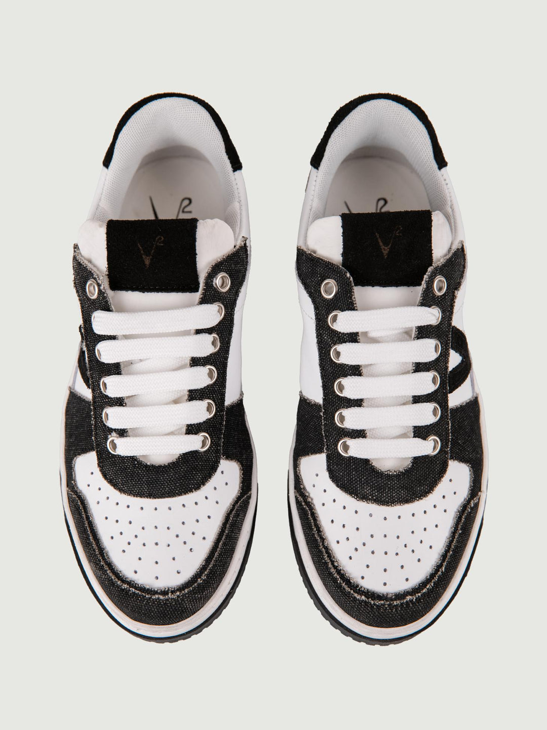 Sneakers COLLEGE VINTAGE nere e bianche