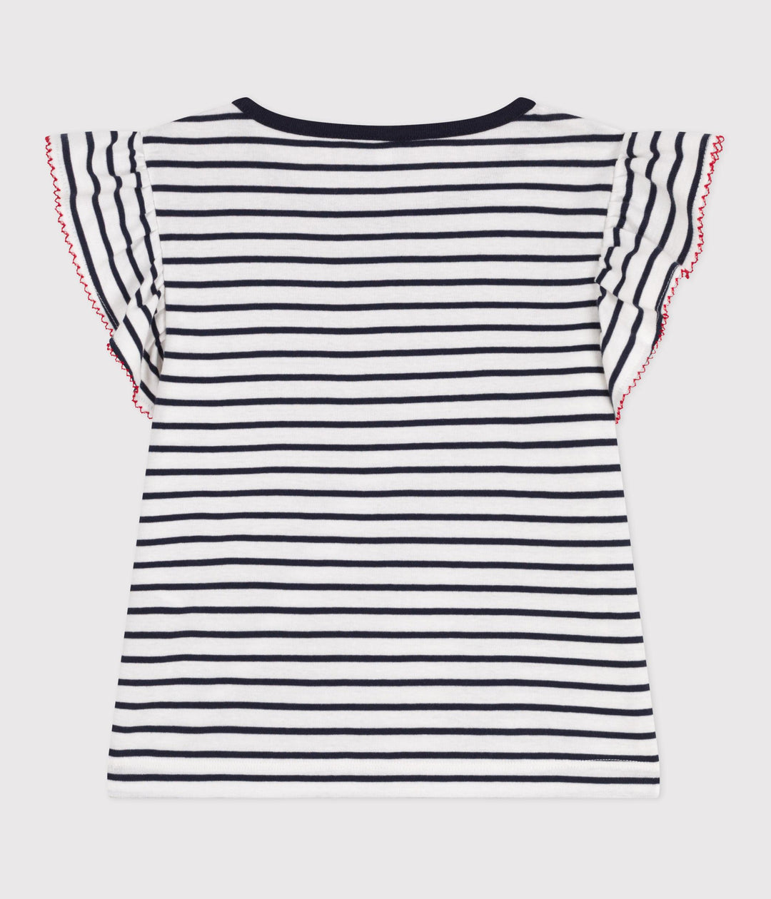 T-SHIRT A MANICHE CORTE A RIGHE T-shirt